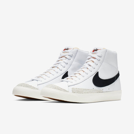 (Men's) Nike Blazer Mid '77 Vintage 'White / Black' (2019) BQ6806-100 - SOLE SERIOUSS (3)