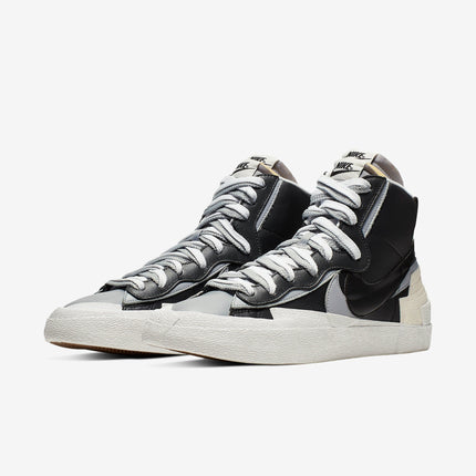 (Men's) Nike Blazer Mid x Sacai 'Black' (2019) BV0072-002 - SOLE SERIOUSS (3)