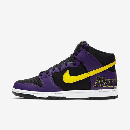 (Men's) Nike Dunk High Premium EMB 'Lakers' (2021) DH0642-001 - SOLE SERIOUSS (1)