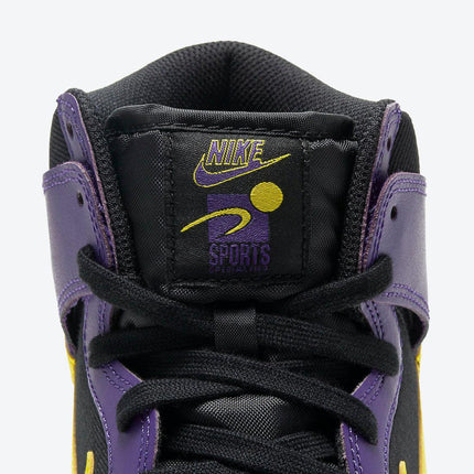 (Men's) Nike Dunk High Premium EMB 'Lakers' (2021) DH0642-001 - SOLE SERIOUSS (5)