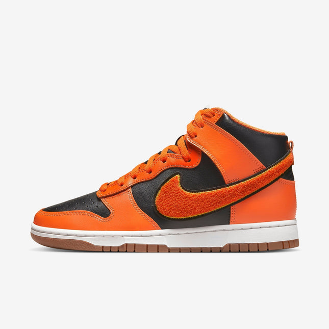 (Men's) Nike Dunk High Retro 'Chenille Swoosh Safety Orange' (2022) DR8805-002 - SOLE SERIOUSS (1)