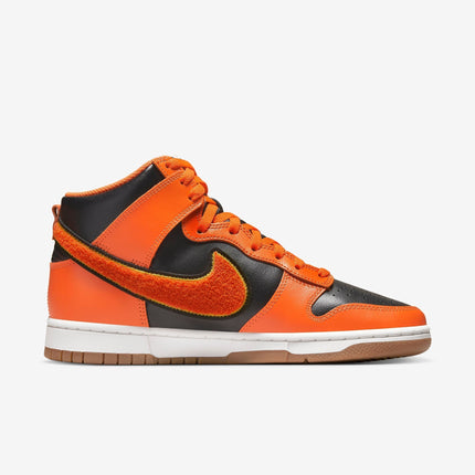 (Men's) Nike Dunk High Retro 'Chenille Swoosh Safety Orange' (2022) DR8805-002 - SOLE SERIOUSS (2)