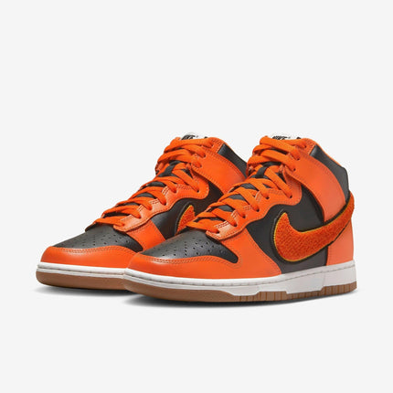 (Men's) Nike Dunk High Retro 'Chenille Swoosh Safety Orange' (2022) DR8805-002 - SOLE SERIOUSS (3)