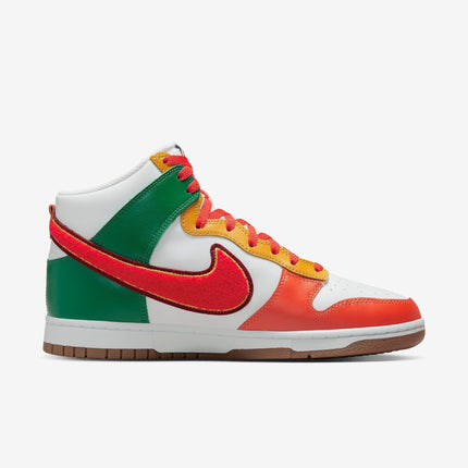 (Men's) Nike Dunk High Retro 'Chenille Swoosh University 7-Eleven' (2022) DR8805-100 - SOLE SERIOUSS (2)