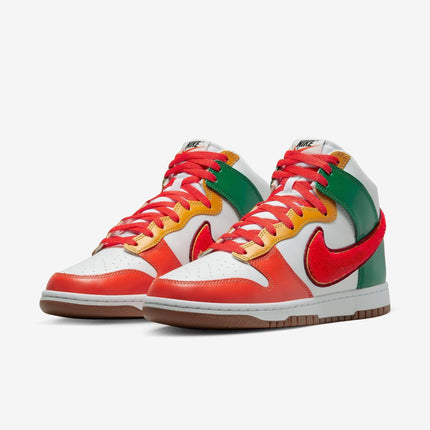 (Men's) Nike Dunk High Retro 'Chenille Swoosh University 7-Eleven' (2022) DR8805-100 - SOLE SERIOUSS (3)