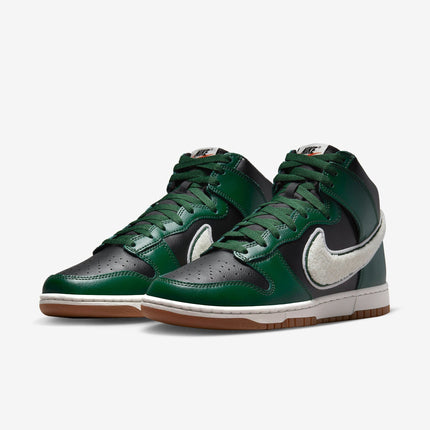 (Men's) Nike Dunk High Retro 'Chenille Swoosh University Gorge Green' (2022) DR8805-001 - SOLE SERIOUSS (3)