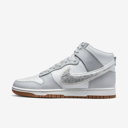 (Men's) Nike Dunk High Retro 'Chenille Swoosh University Smoke Grey' (2022) DR8805-003 - SOLE SERIOUSS (1)