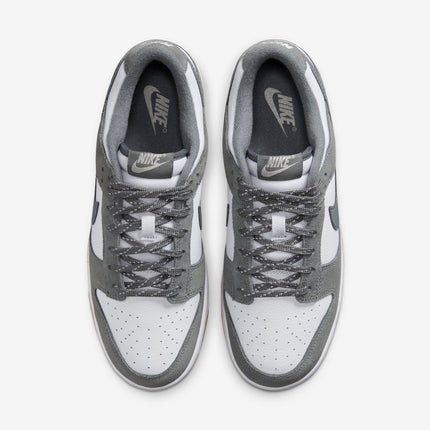 (Men's) Nike Dunk Low 'Grey Gum / 3M Reflective Swoosh' (2023) FV0389-100 - SOLE SERIOUSS (4)