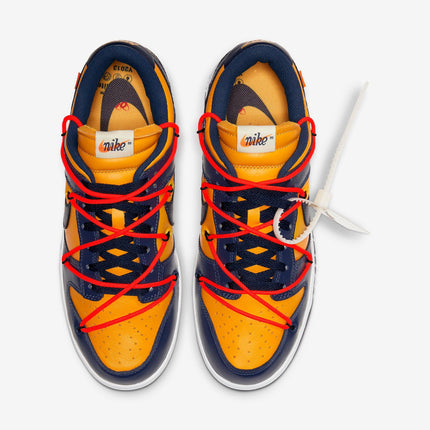 (Men's) Nike Dunk Low LTHR x Off-White 'Michigan Wolverines' (2019) CT0856-700 - SOLE SERIOUSS (4)