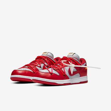 (Men's) Nike Dunk Low LTHR x Off-White 'UNLV University Red' (2019) CT0856-600 - SOLE SERIOUSS (3)