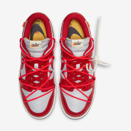 (Men's) Nike Dunk Low LTHR x Off-White 'UNLV University Red' (2019) CT0856-600 - SOLE SERIOUSS (4)