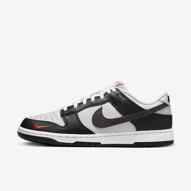 (Men's) Nike Dunk Low 'Mini Swoosh Black / Total Orange' (2023) FN7808-001 - SOLE SERIOUSS (1)