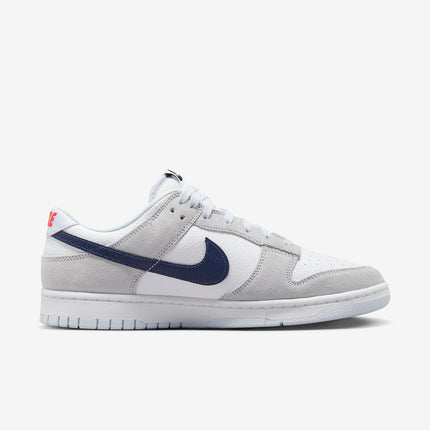 (Men's) Nike Dunk Low 'Mini Swoosh Football Grey / Midnight Navy' (2023) FJ4227-001 - SOLE SERIOUSS (2)