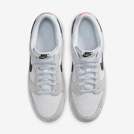 (Men's) Nike Dunk Low 'Mini Swoosh Football Grey / Midnight Navy' (2023) FJ4227-001 - SOLE SERIOUSS (4)