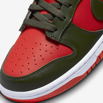 (Men's) Nike Dunk Low 'Mystic Red / Cargo Khaki' (2023) DV0833-600 - SOLE SERIOUSS (6)