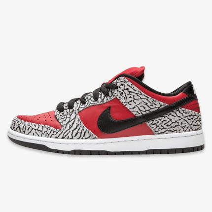 (Men's) Nike Dunk Low Premium SB x Supreme 'Fire Red Cement' (2012) 313170-600 - SOLE SERIOUSS (1)