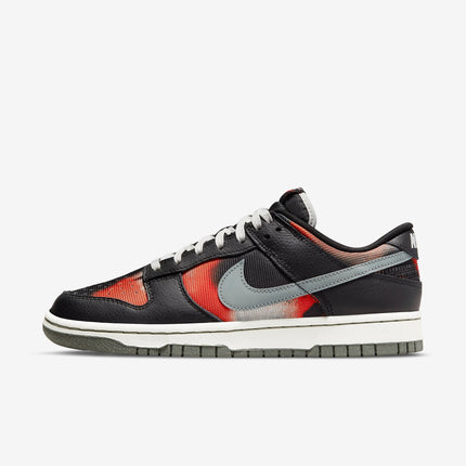 (Men's) Nike Dunk Low Retro PRM 'Graffiti Black / Red' (2022) DM0108-001 - SOLE SERIOUSS (1)