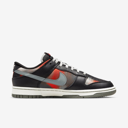 (Men's) Nike Dunk Low Retro PRM 'Graffiti Black / Red' (2022) DM0108-001 - SOLE SERIOUSS (2)