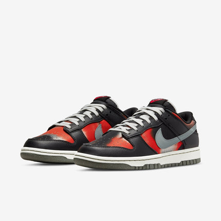 (Men's) Nike Dunk Low Retro PRM 'Graffiti Black / Red' (2022) DM0108-001 - SOLE SERIOUSS (3)