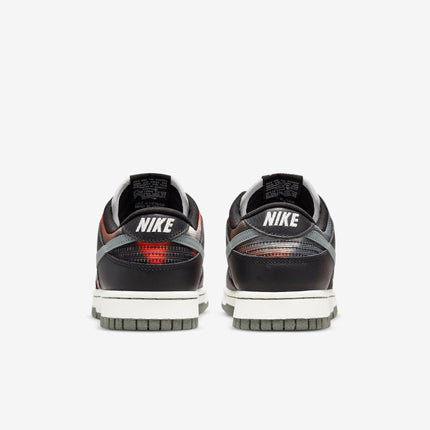 (Men's) Nike Dunk Low Retro PRM 'Graffiti Black / Red' (2022) DM0108-001 - SOLE SERIOUSS (5)