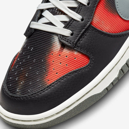 (Men's) Nike Dunk Low Retro PRM 'Graffiti Black / Red' (2022) DM0108-001 - SOLE SERIOUSS (6)