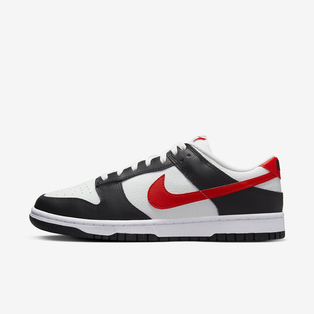 (Men's) Nike Dunk Low Retro 'Red Swoosh Panda' (2022) FB3354-001 - SOLE SERIOUSS (1)