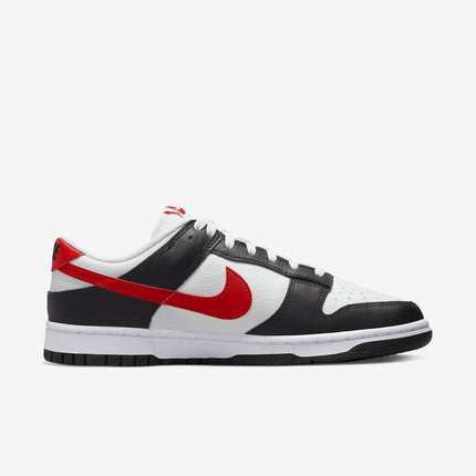 (Men's) Nike Dunk Low Retro 'Red Swoosh Panda' (2022) FB3354-001 - SOLE SERIOUSS (2)