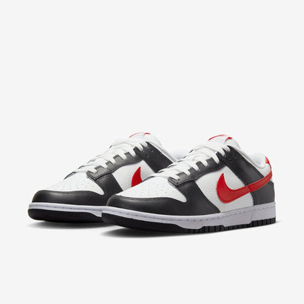 (Men's) Nike Dunk Low Retro 'Red Swoosh Panda' (2022) FB3354-001 - SOLE SERIOUSS (3)