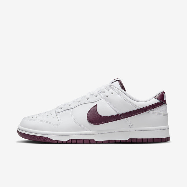 (Men's) Nike Dunk Low Retro 'White / Night Maroon' (2023) DV0831-102 - SOLE SERIOUSS (1)