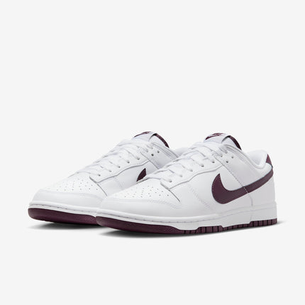 (Men's) Nike Dunk Low Retro 'White / Night Maroon' (2023) DV0831-102 - SOLE SERIOUSS (3)