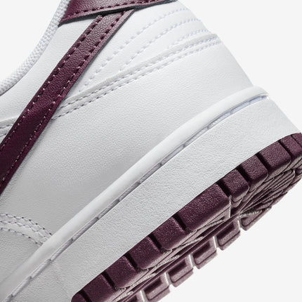 (Men's) Nike Dunk Low Retro 'White / Night Maroon' (2023) DV0831-102 - SOLE SERIOUSS (7)