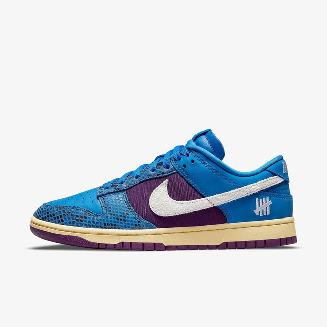 (Men's) Nike Dunk Low SP x Undefeated '5 On It' Signal Blue (2021) DH6508-400 - SOLE SERIOUSS (1)