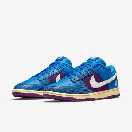 (Men's) Nike Dunk Low SP x Undefeated '5 On It' Signal Blue (2021) DH6508-400 - SOLE SERIOUSS (3)