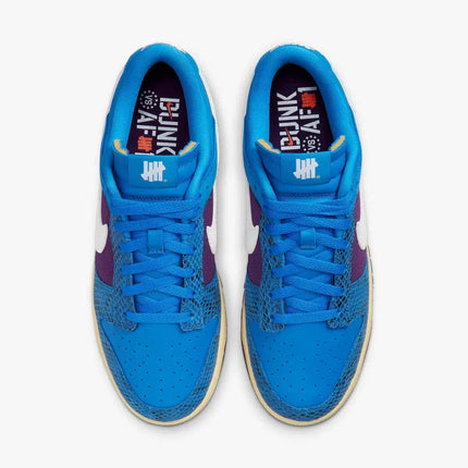 (Men's) Nike Dunk Low SP x Undefeated '5 On It' Signal Blue (2021) DH6508-400 - SOLE SERIOUSS (4)