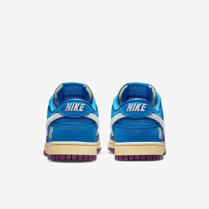 (Men's) Nike Dunk Low SP x Undefeated '5 On It' Signal Blue (2021) DH6508-400 - SOLE SERIOUSS (5)