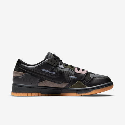 (Men's) Nike Dunk Low Scrap 'Black / Gum' (2022) DB0500-001 - SOLE SERIOUSS (2)