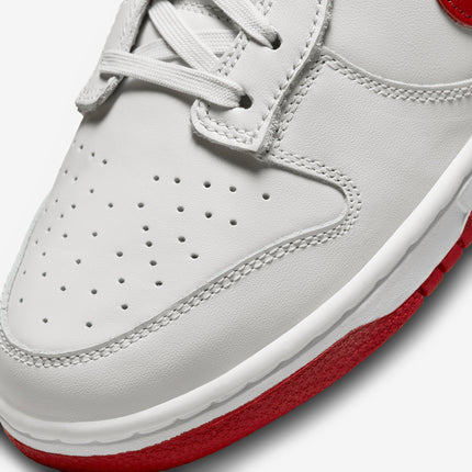 (Men's) Nike Dunk Low 'Vast Grey / Varsity Red' (2023) FJ0832-011 - SOLE SERIOUSS (6)