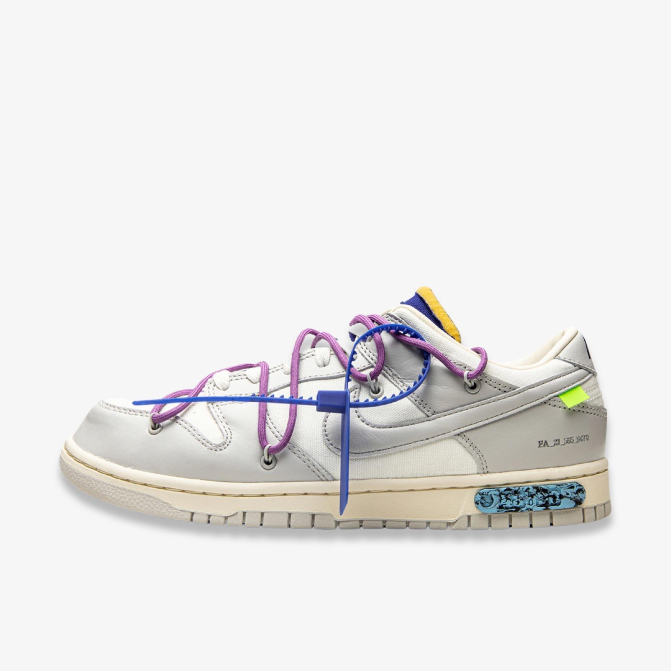 Mens Nike Dunk Low x Off-White Lot 48 of 50 DM1602-107 – SOLE SERIOUSS