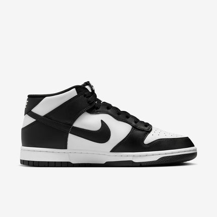 (Men's) Nike Dunk Mid 'Leather Panda Black / White' (2023) FQ8784-100 - SOLE SERIOUSS (2)