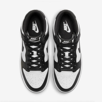 (Men's) Nike Dunk Mid 'Leather Panda Black / White' (2023) FQ8784-100 - SOLE SERIOUSS (4)