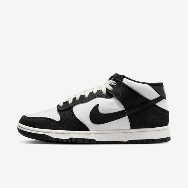 (Men's) Nike Dunk Mid 'Panda Black / Sail' (2023) DV0830-102 - SOLE SERIOUSS (1)