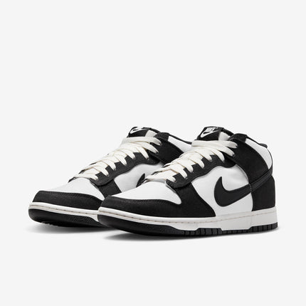 (Men's) Nike Dunk Mid 'Panda Black / Sail' (2023) DV0830-102 - SOLE SERIOUSS (3)