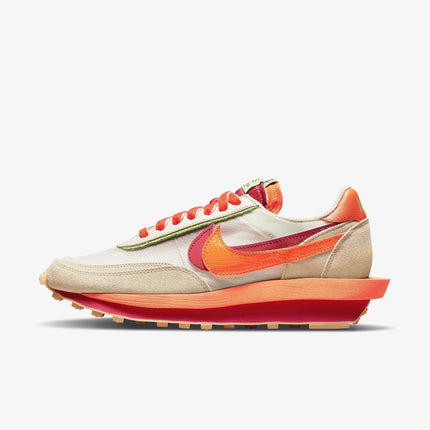 (Men's) Nike LD Waffle x Sacai x CLOT 'Orange Blaze' (2021) DH1347-100 - SOLE SERIOUSS (1)