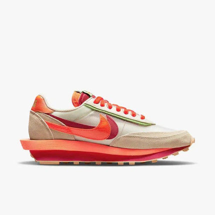 (Men's) Nike LD Waffle x Sacai x CLOT 'Orange Blaze' (2021) DH1347-100 - SOLE SERIOUSS (2)