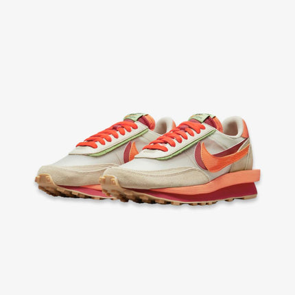 (Men's) Nike LD Waffle x Sacai x CLOT 'Orange Blaze' (2021) DH1347-100 - SOLE SERIOUSS (3)