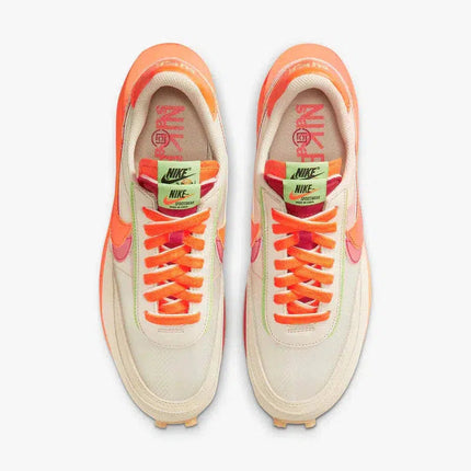 (Men's) Nike LD Waffle x Sacai x CLOT 'Orange Blaze' (2021) DH1347-100 - SOLE SERIOUSS (4)