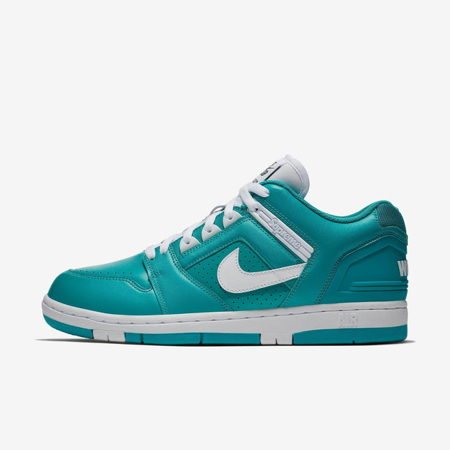(Men's) Nike SB Air Force 2 Low x Supreme 'New Emerald' (2017) AA0871-313 - SOLE SERIOUSS (1)