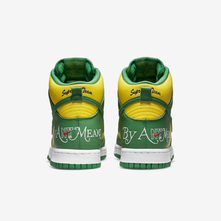 (Men's) Nike SB Dunk High OG QS x Supreme 'By Any Means Necessary Brazil' (2022) DN3741-700 - SOLE SERIOUSS (4)