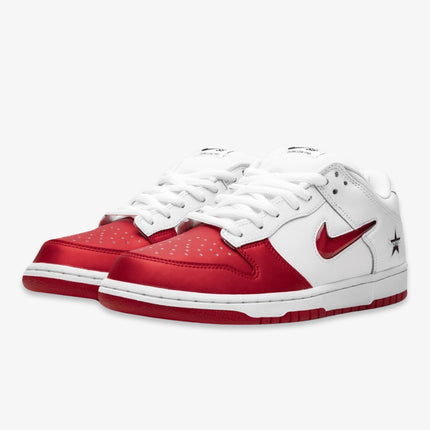 (Men's) Nike SB Dunk Low OG QS x Supreme 'Jewel Swoosh Varsity Red / White' (2019) CK3480-600 - SOLE SERIOUSS (2)