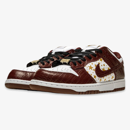 (Men's) Nike SB Dunk Low OG QS x Supreme 'Stars Barkroot Brown' (2021) DH3228-103 - SOLE SERIOUSS (2)